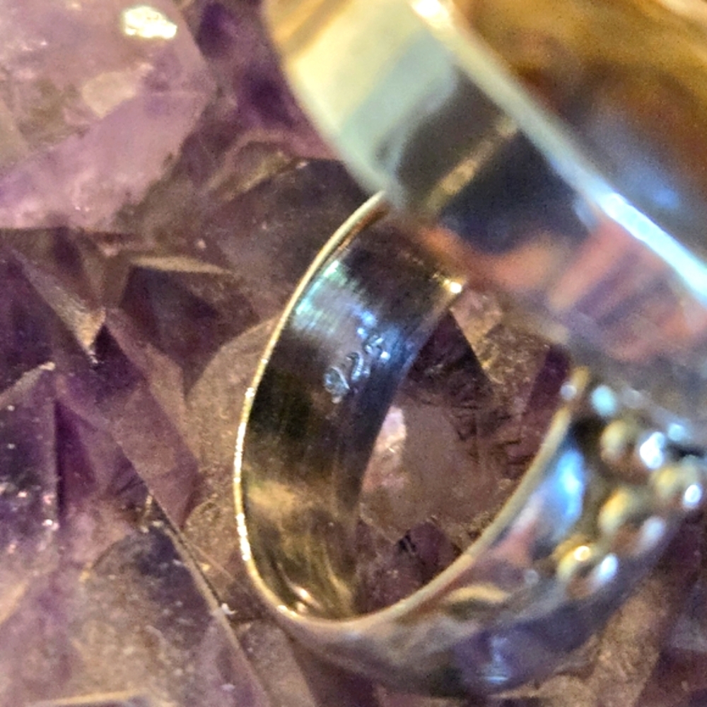 Sterling Silver Jasper Ring - Picture 4 of 7